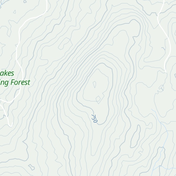 Map of Cedar Mountain