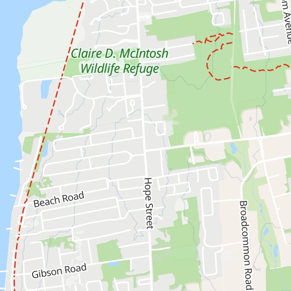 Map of Halfmile Hill