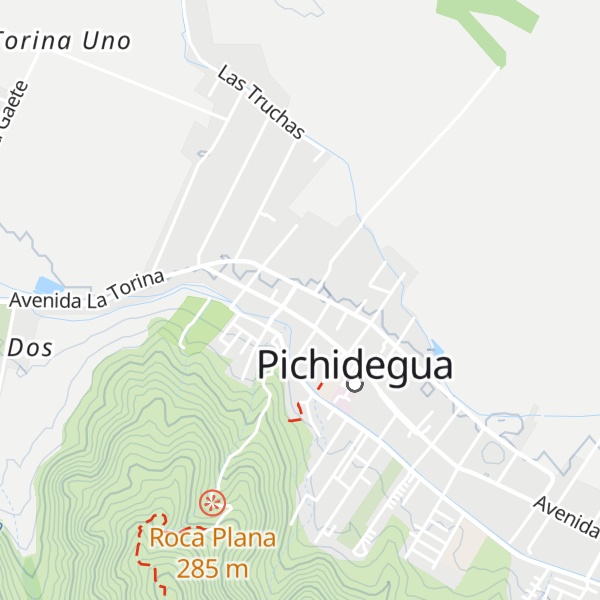 Map of Cabañas Santa Blanca