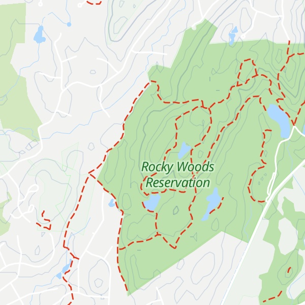 Map of Mine Hill