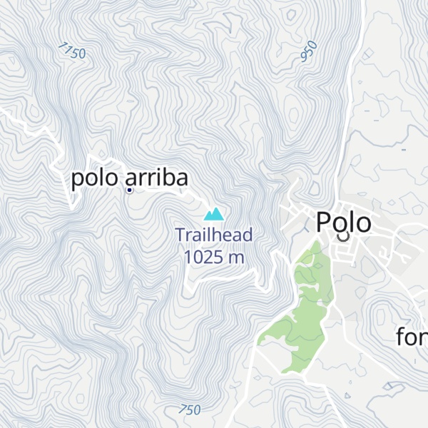 Map of Trailhead