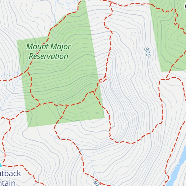 Map of Mount Major