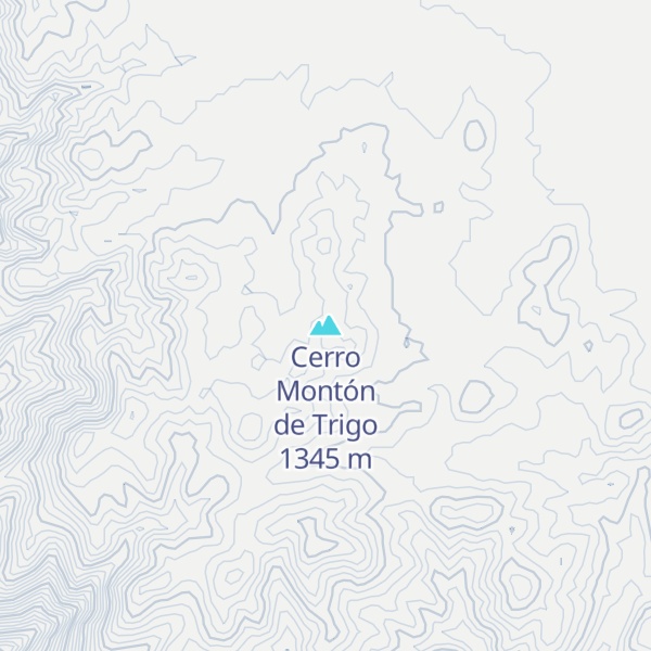 Map of Cerro Montón de Trigo