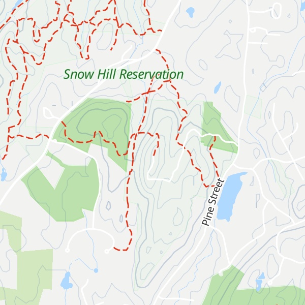 Map of Snow Hill