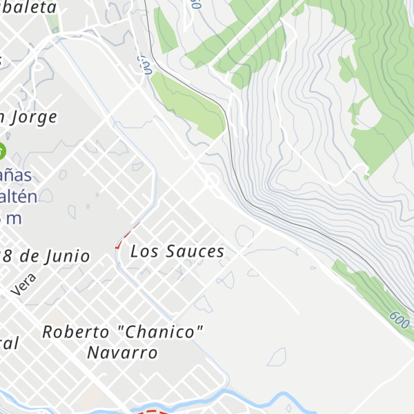 Map of Cabañas Nahuel Pan