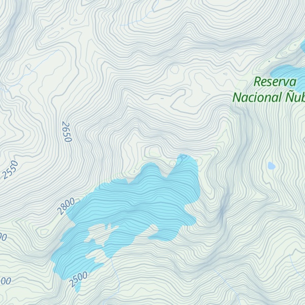 Map of Cerro Los Metales