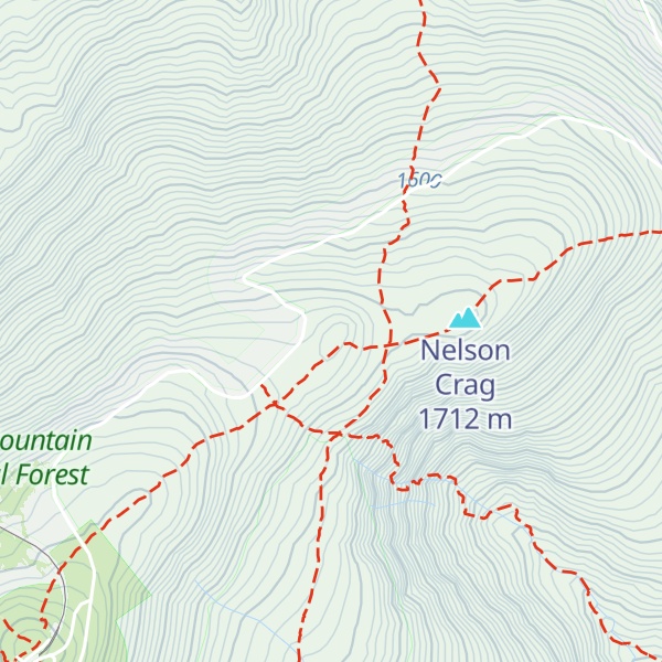 Map of Agiocochook Crag
