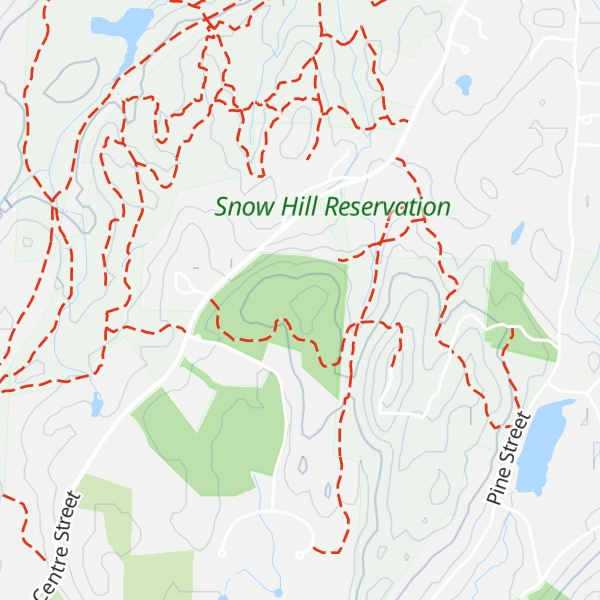 Map of Oak Hill
