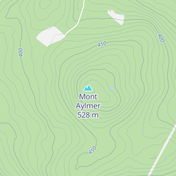 Map of Mont Aylmer
