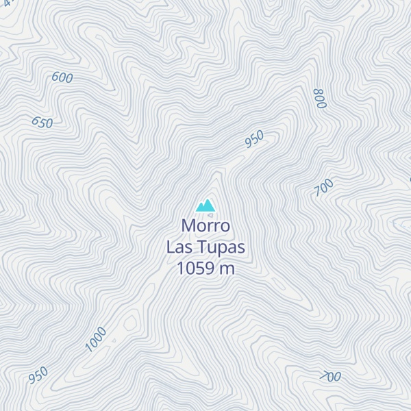 Map of Morro Las Tupas