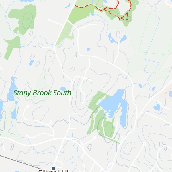 Map of Moccasin Hill