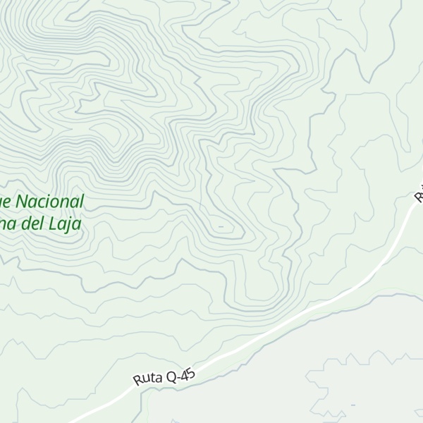 Map of Refugio Militar