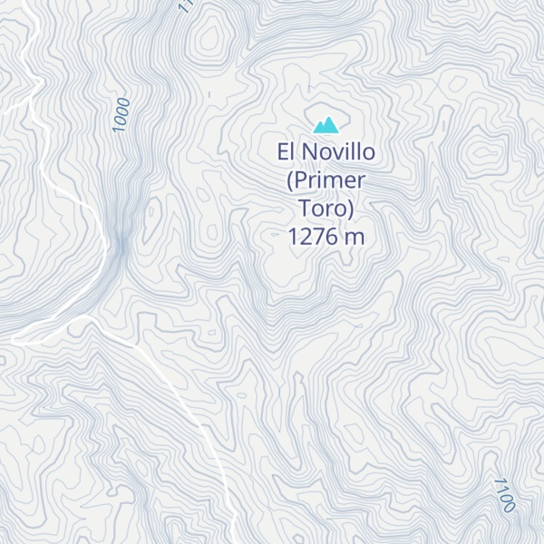 Map of Loma de los Guabos