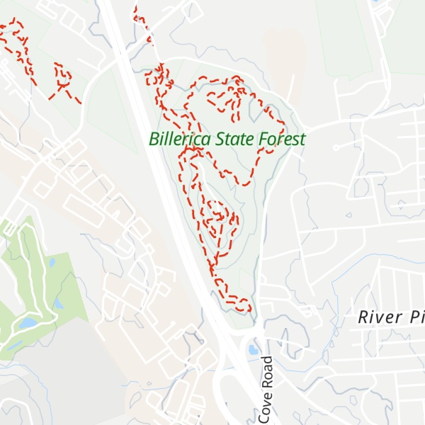 Map of Gilson Hill