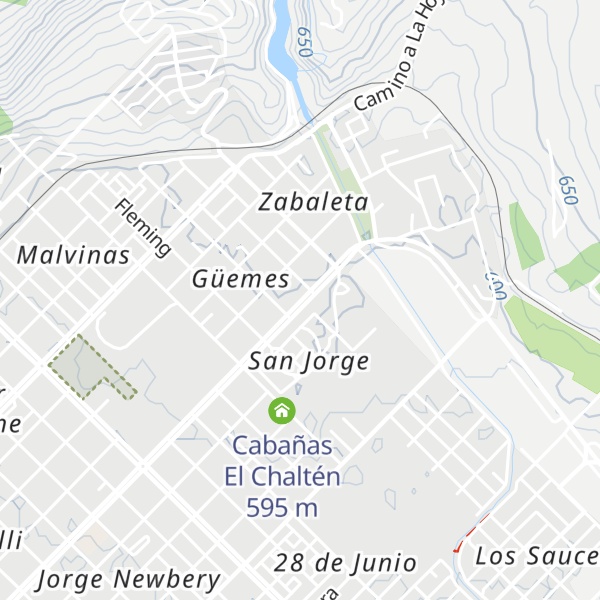 Map of Cabañas Abelard