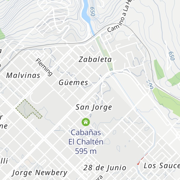 Map of Cabañas del Sol