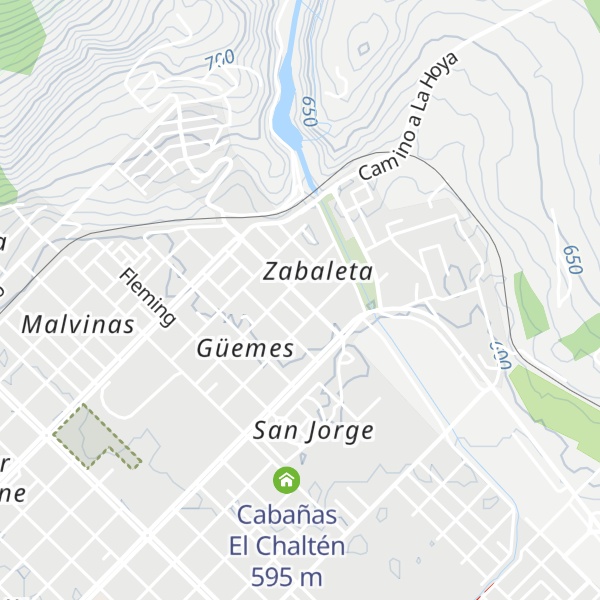 Map of Cabañas La Constancia