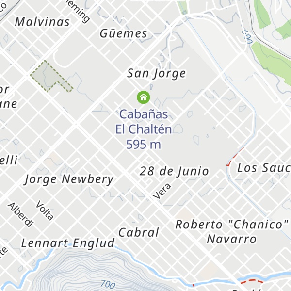 Map of Cabañas Rayen Hue