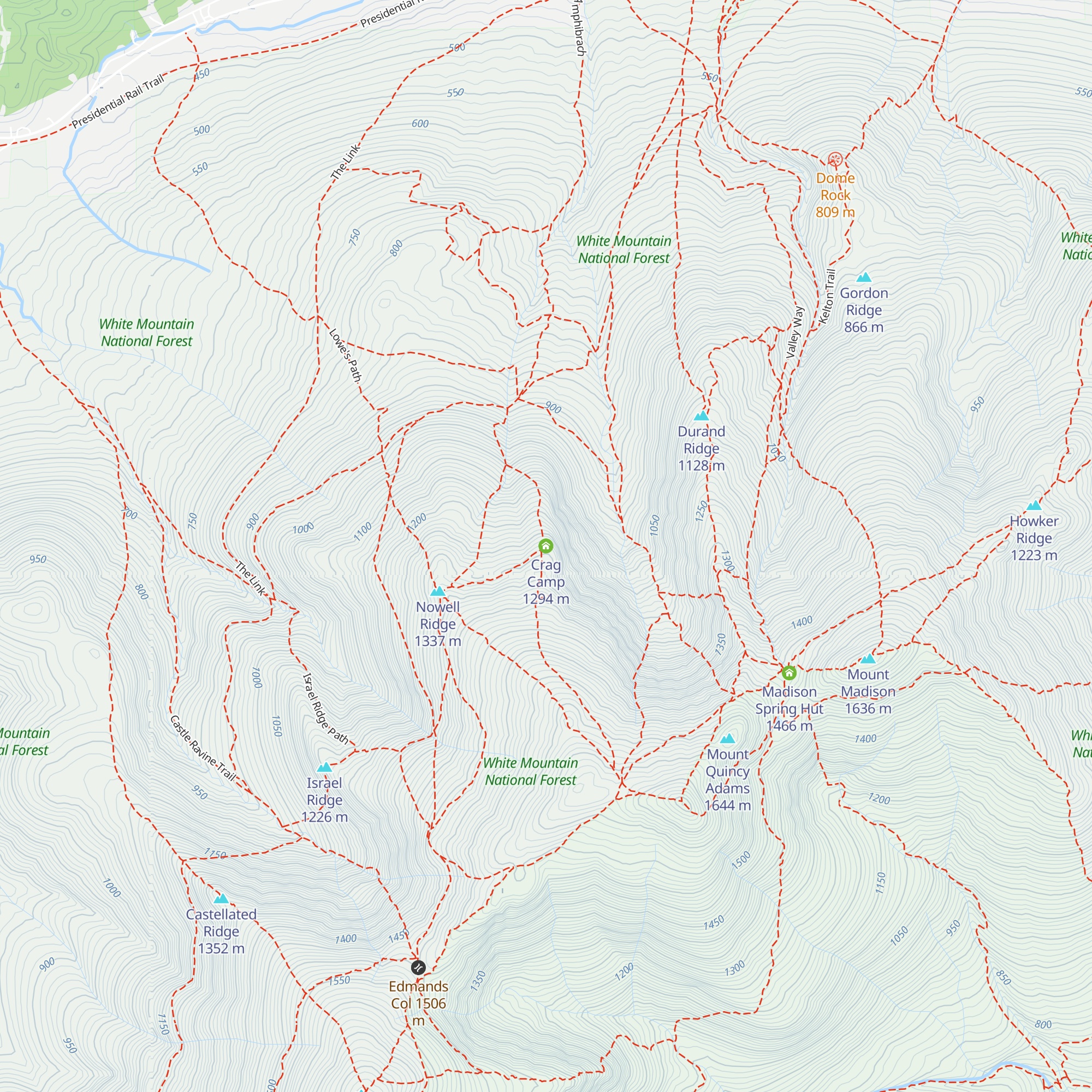 Crag Camp map