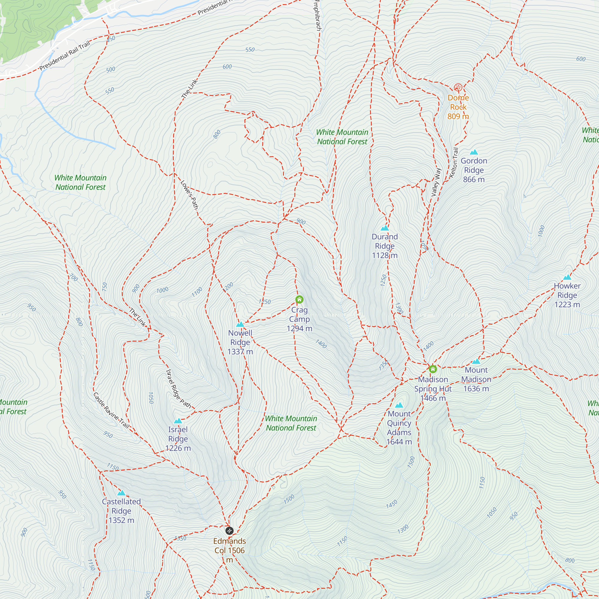 Crag Camp map