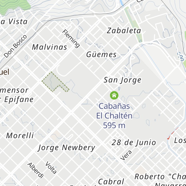 Map of Cabañas Nativa