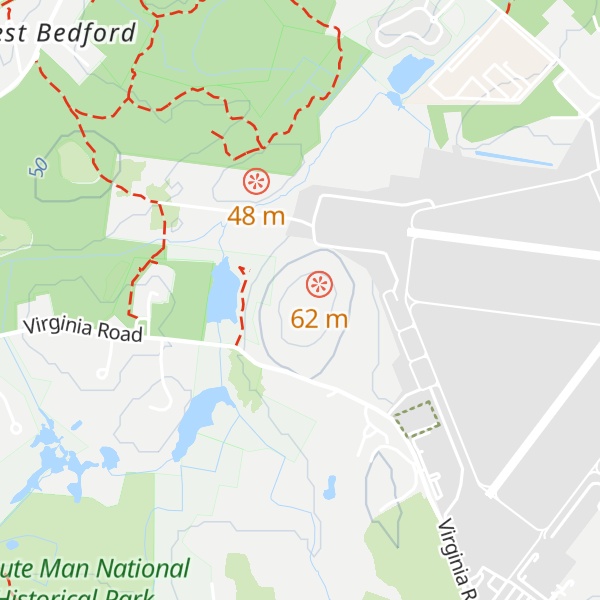 Map of Pine Hill