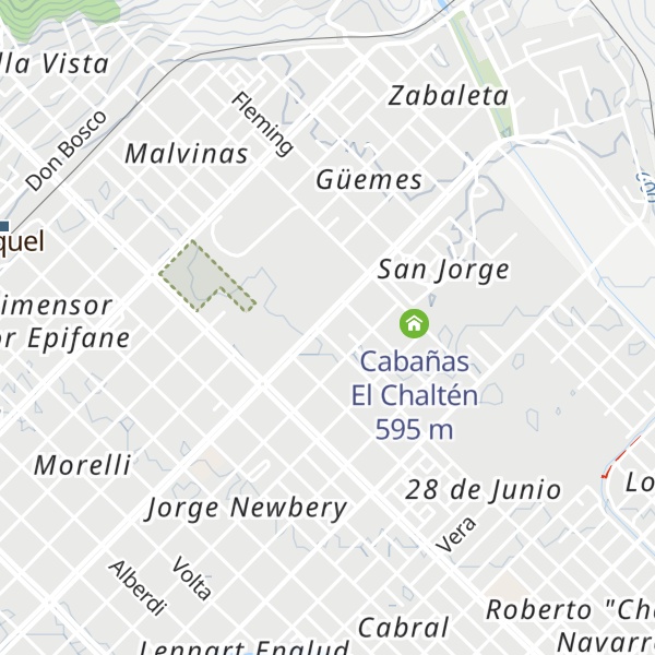 Map of Cabañas Forestas