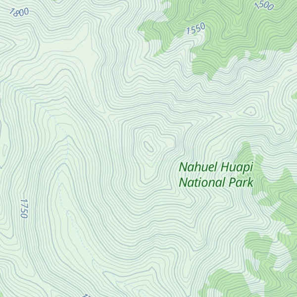 Map of Cerro Blanco
