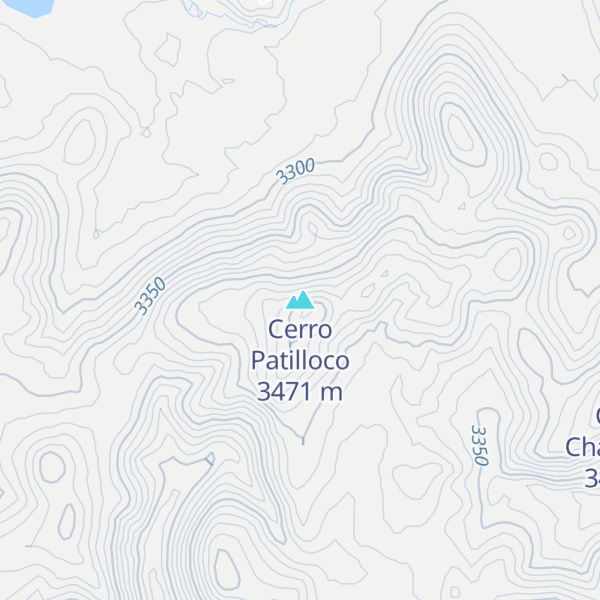 Map of Cerro Patilloco