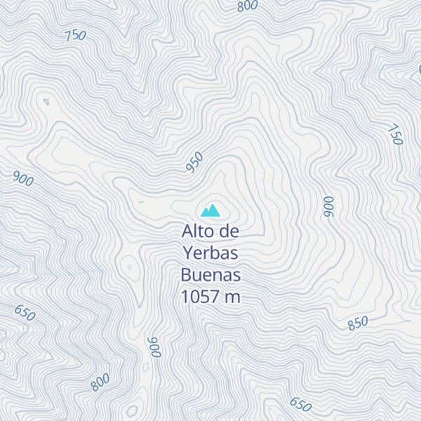 Map of Alto de Yerbas Buenas