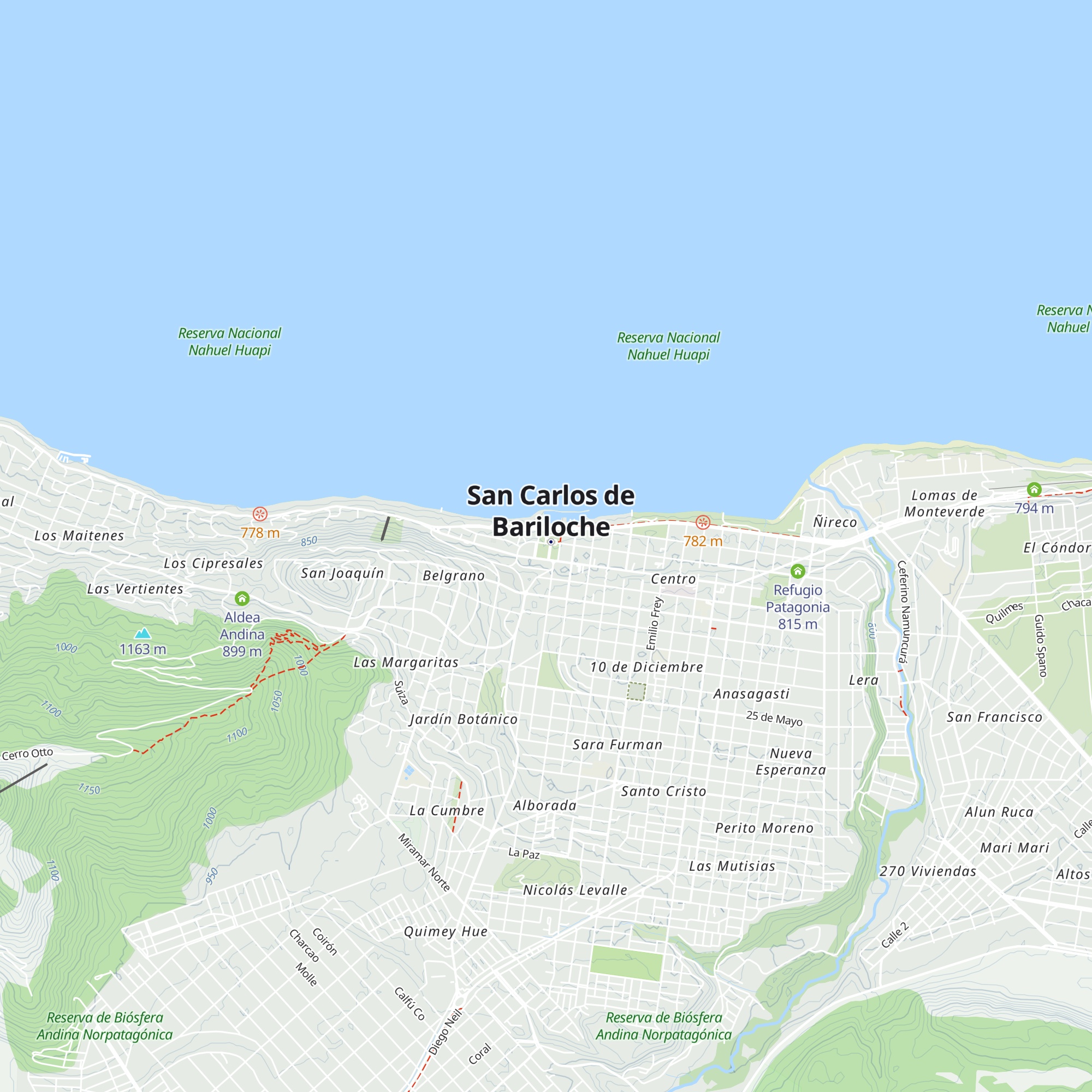 Secretaría de Turismo map