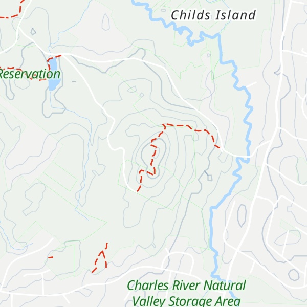Map of Noon Hill