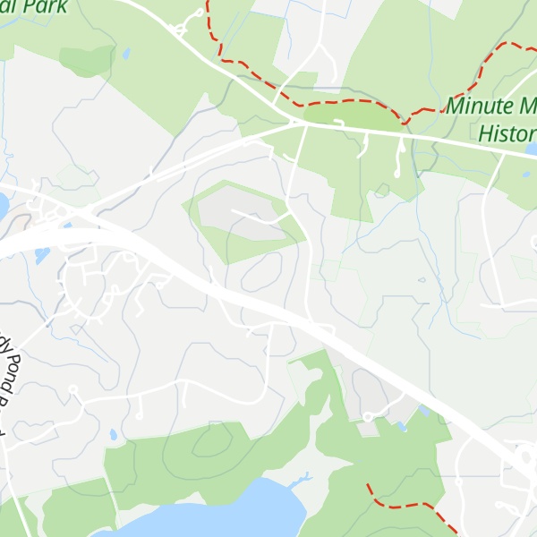 Map of Brooks Hill
