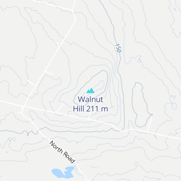 Map of Walnut Hill