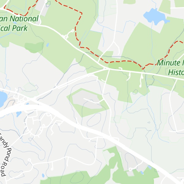 Map of Hardys Hill