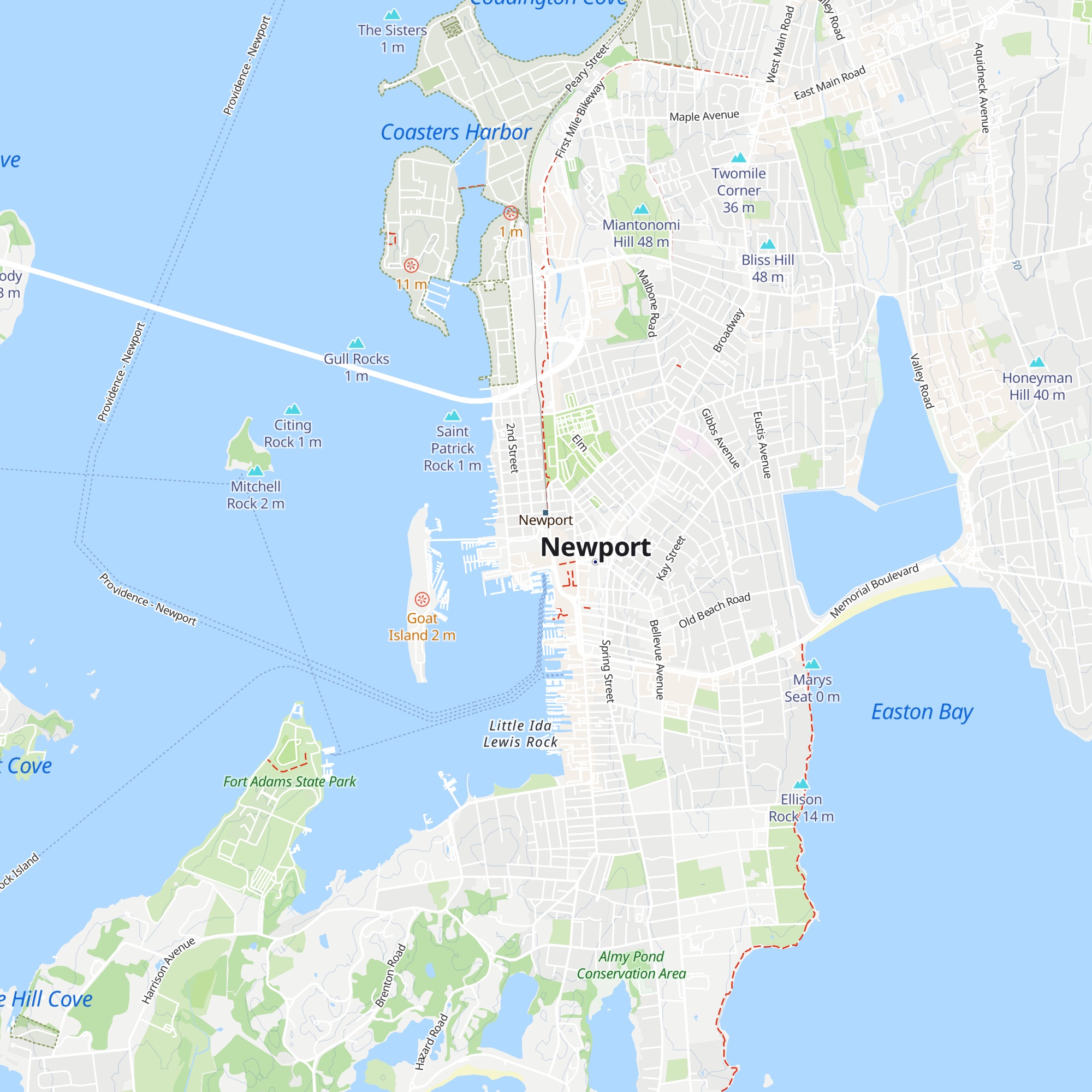 Gateway Visitors Center map