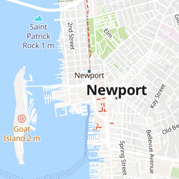 Map of Gateway Visitors Center
