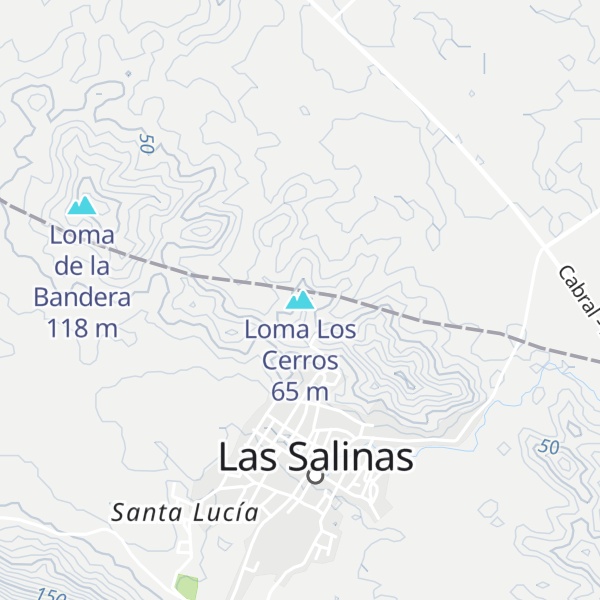 Map of Loma Los Cerros