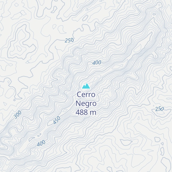 Map of Cerro Negro