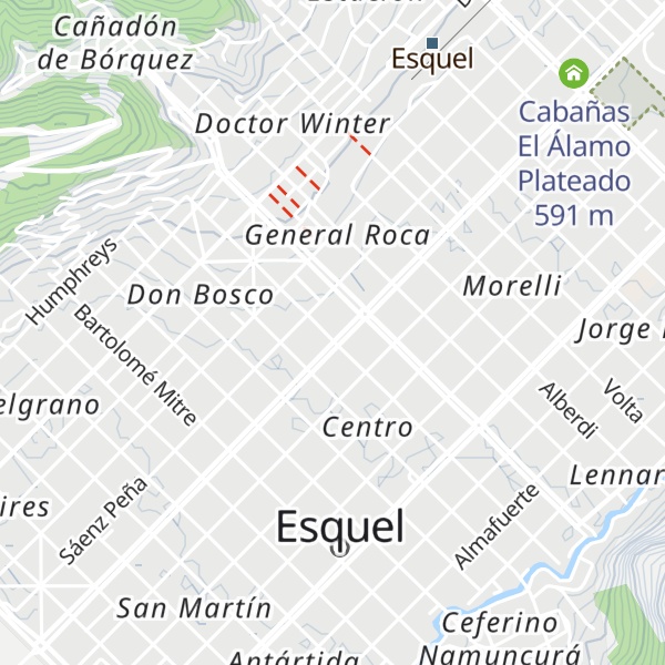 Map of Secretaría de Turismo de Esquel