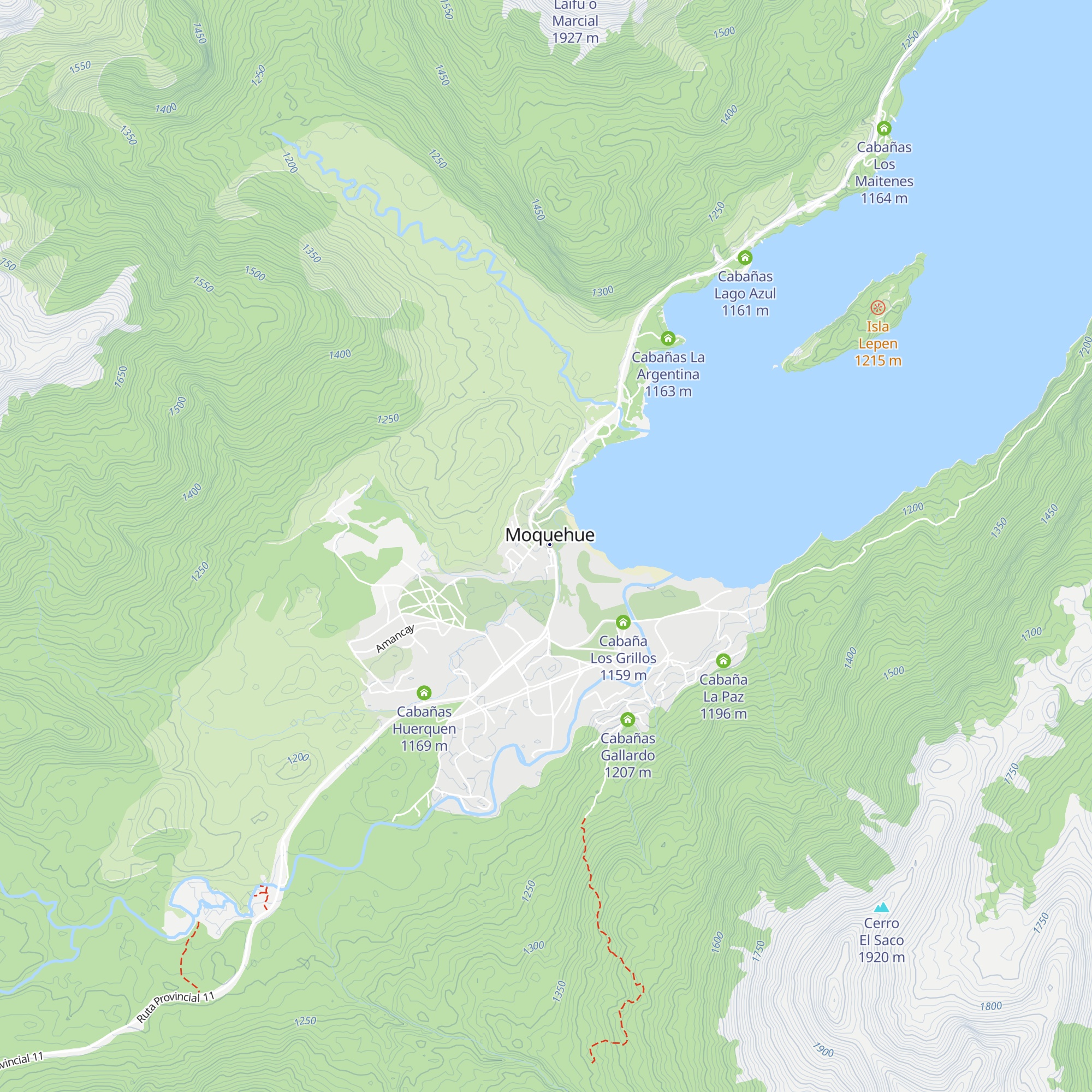 Informes Turísticos map