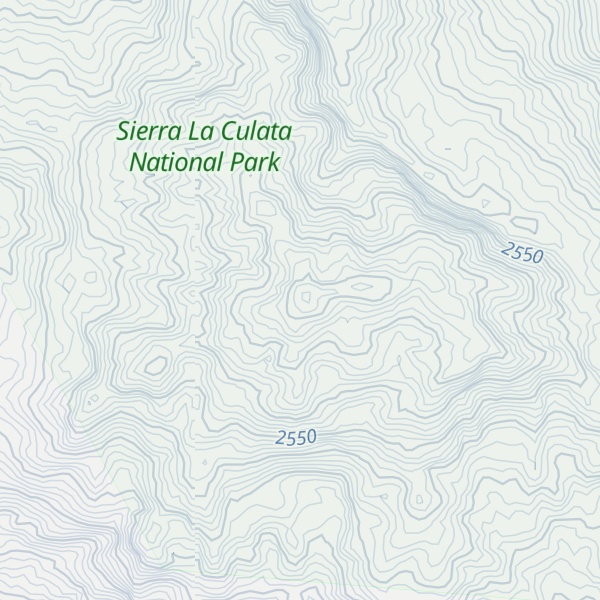 Map of Cerro El Paramito