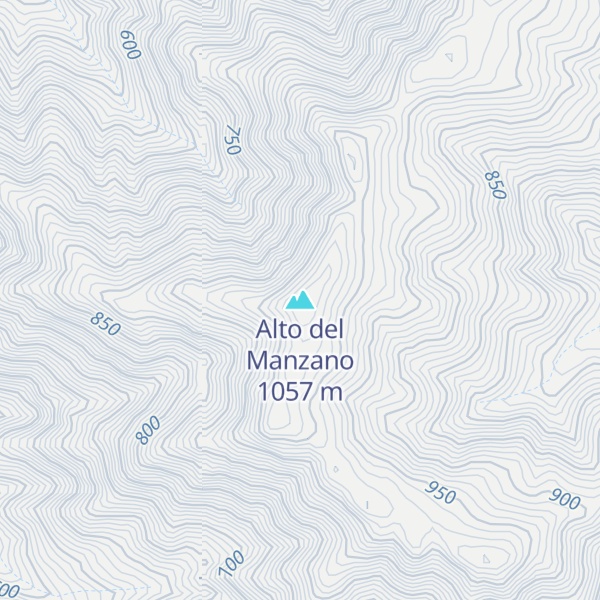 Map of Alto del Manzano