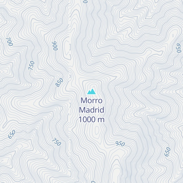 Map of Morro Madrid