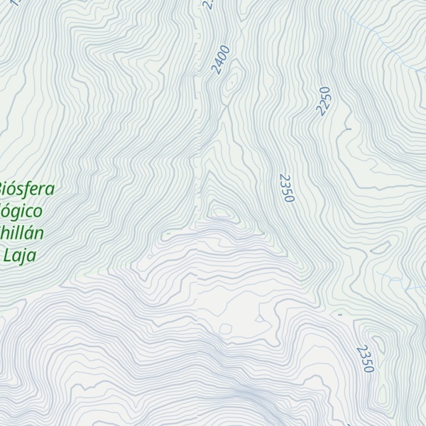 Map of Cerro Risquería