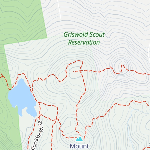 Map of Mount Klem