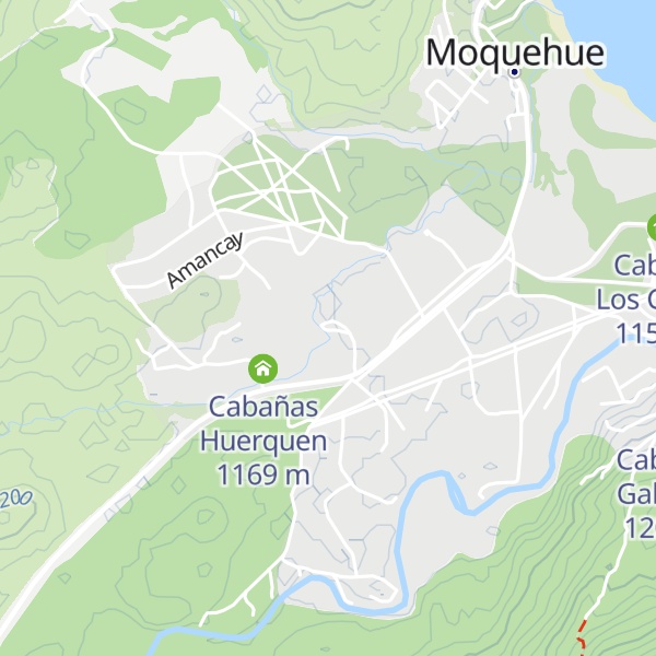 Map of Cabañas Elim