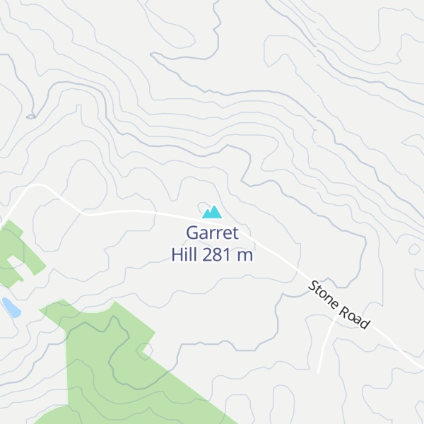 Map of Garret Hill
