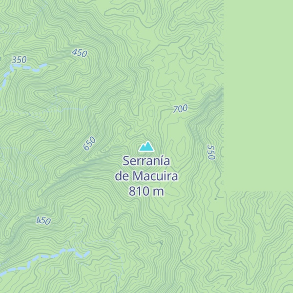 Map of Serranía de Macuira