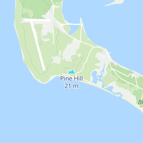 Map of Pine Hill